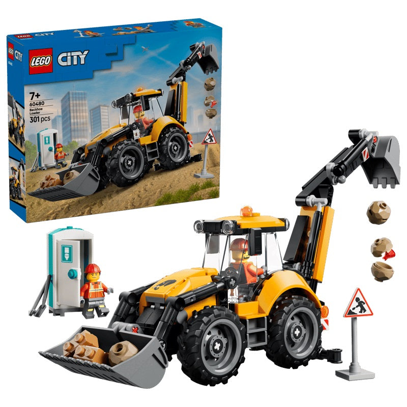 Lego City La tractopelle jaune 301 morceaux (7 ans et plus)