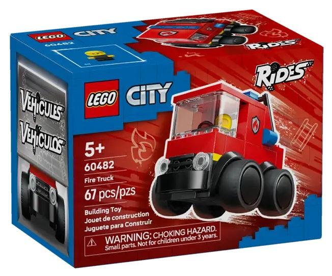 Lego City le camion de pompiers 67 morceaux (5 ans et plus)