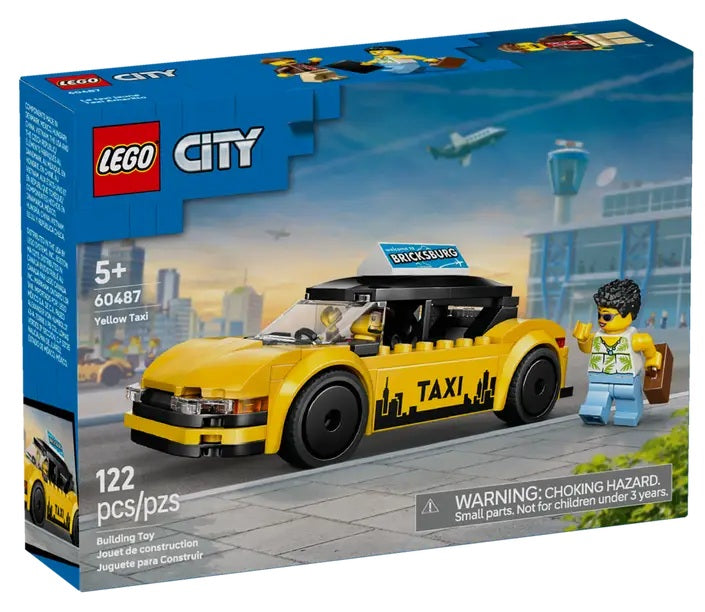 Lego City le taxi jaune 122 morceaux (5 ans et plus)