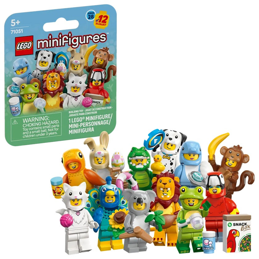 Lego minifigures animaux série 28 (5 ans et plus)