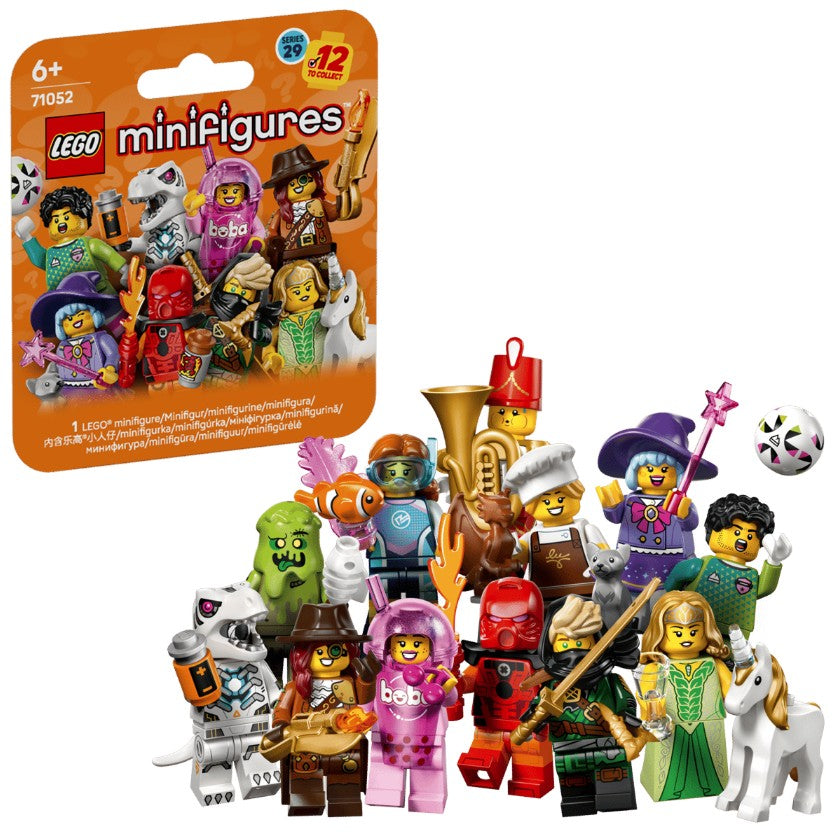 Lego mini figures série 29 8 morceaux (6 ans et plus)