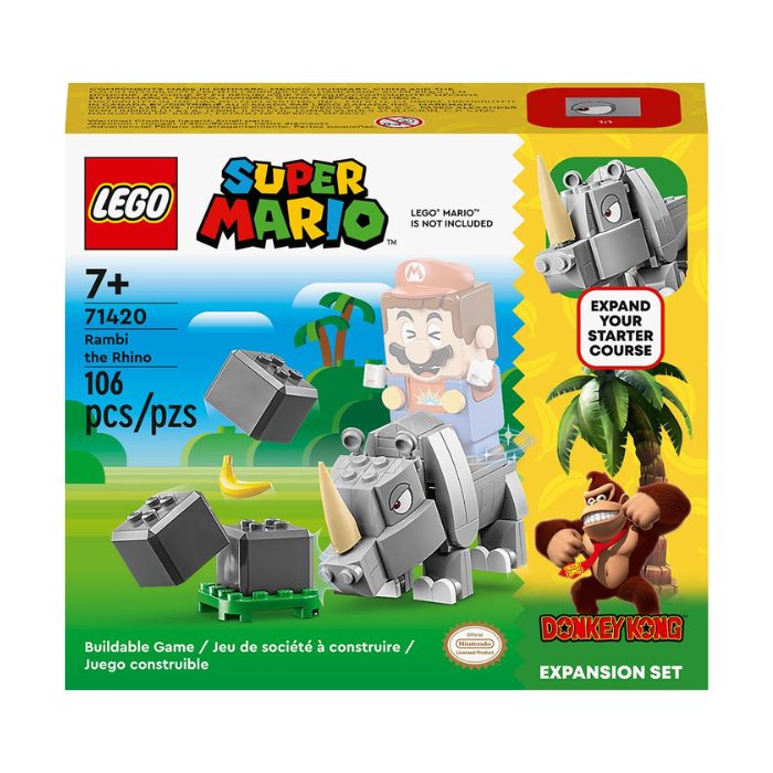LEGO Super Mario Rambi le rhinocéros extension (7 ans et +)