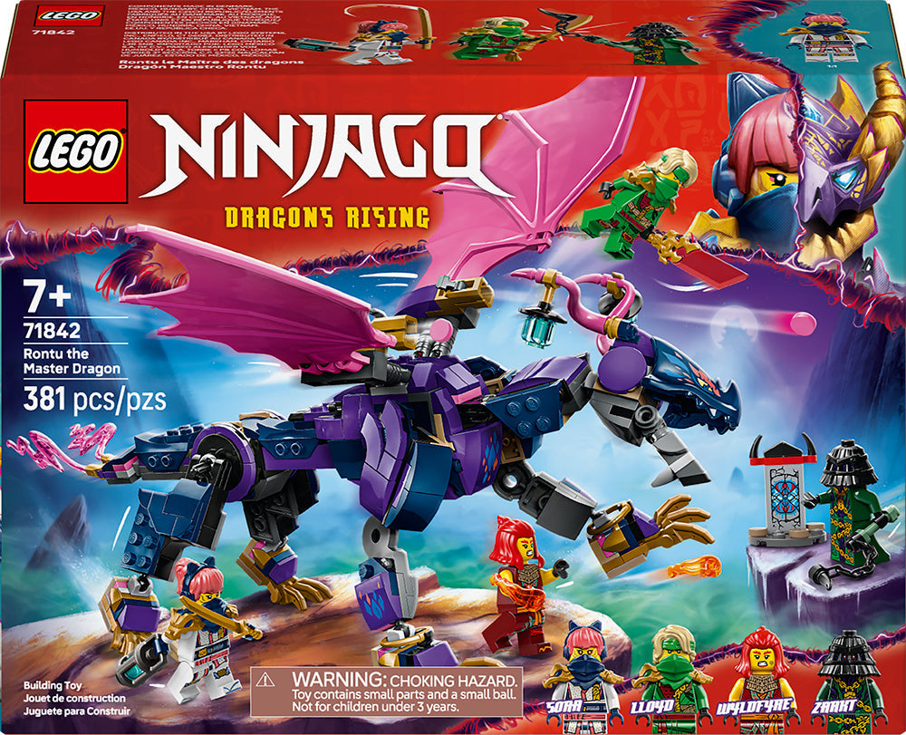 Lego Ninjago Rontu le maître dragon 381 morceaux (7 ans et plus)