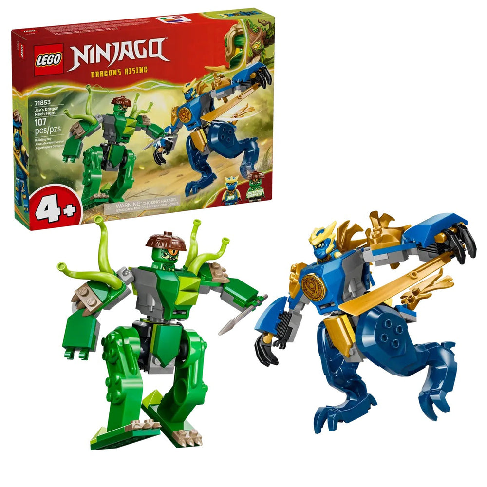 Lego Ninjago le combat du robot dragon de Jay 107 morceaux (4 ans et plus)