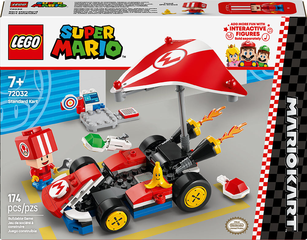 Lego Super Mario voiture de karting 174 morceaux (7 ans et plus)