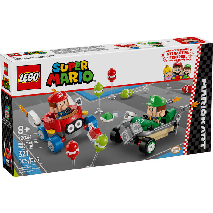 Lego Super Mario bébé Mario contre bébé Luigi 321 morceaux (8 ans et plus)