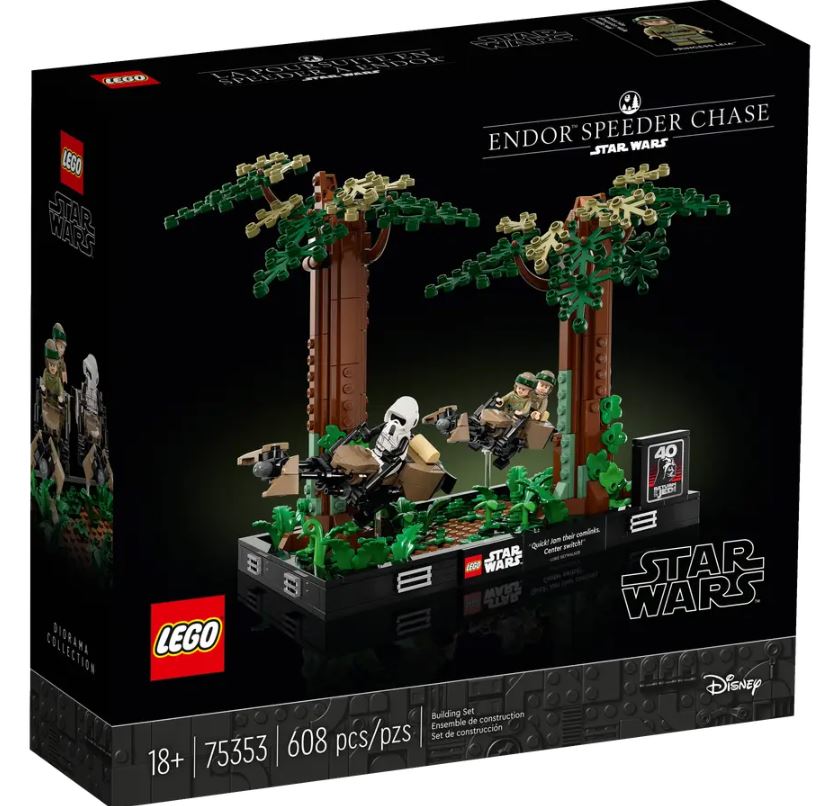 Lego Star Wars Diorama bataille d'Endor 608 morceaux (18 ans et plus)