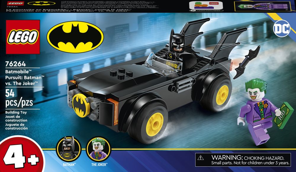 Lego Super Heroes Batman contre Joker la poursuite 54 morceaux (4 ans et +)