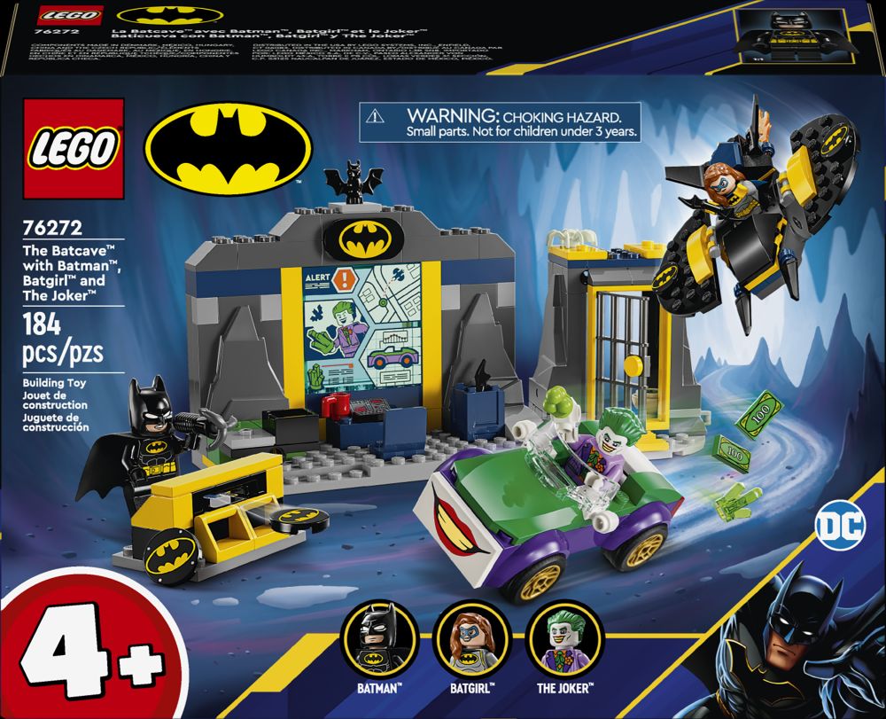 Lego Super Heroes Batman et la batcave 184 morceaux (4 ans et +)