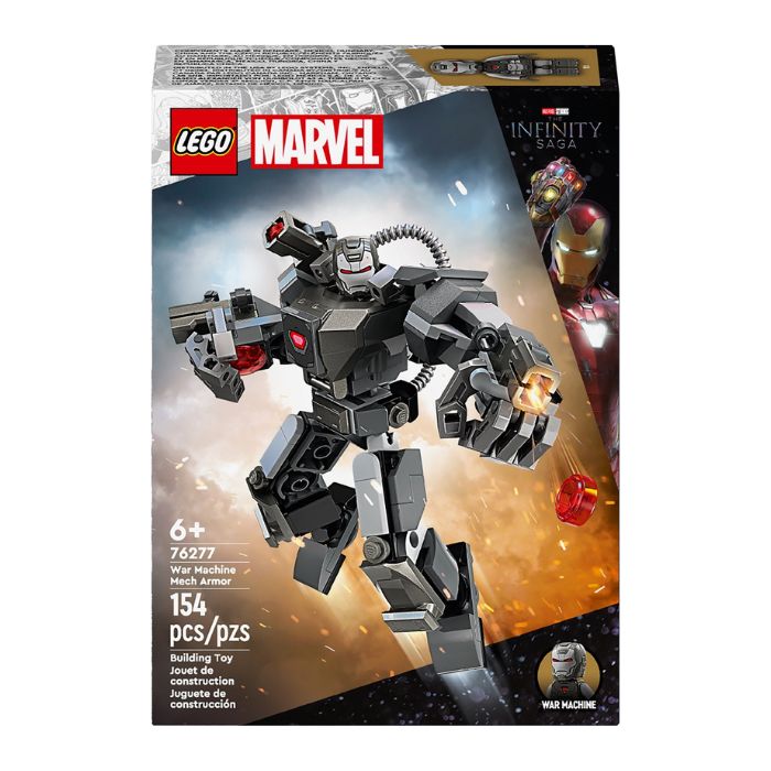 LEGO Marvel Armure-robot de War Machine (6 ans et +)