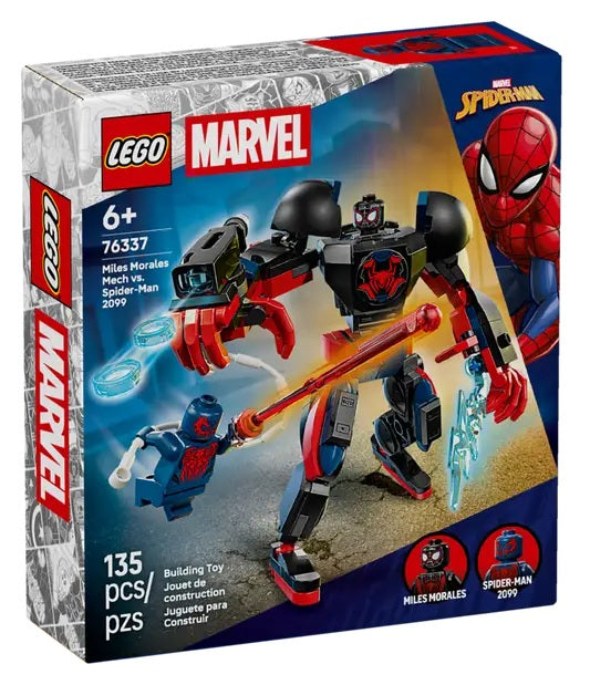 Lego Marvel le robot de Miles Morales contre Spiderman 135 morceaux (6 ans et plus)