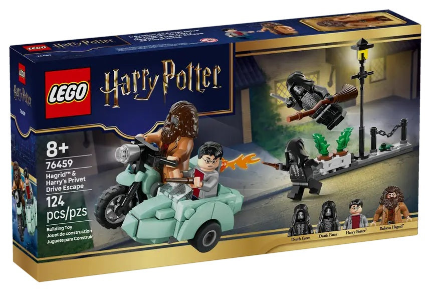 Lego Harry Potter l'évasion de Privet Drive de Hagrid et Harry 124 morceaux (8 ans et plus)