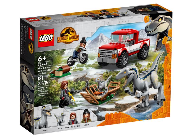 Lego Jurassic World capture Vélociraptor 181 morceaux (6 ans et plus)