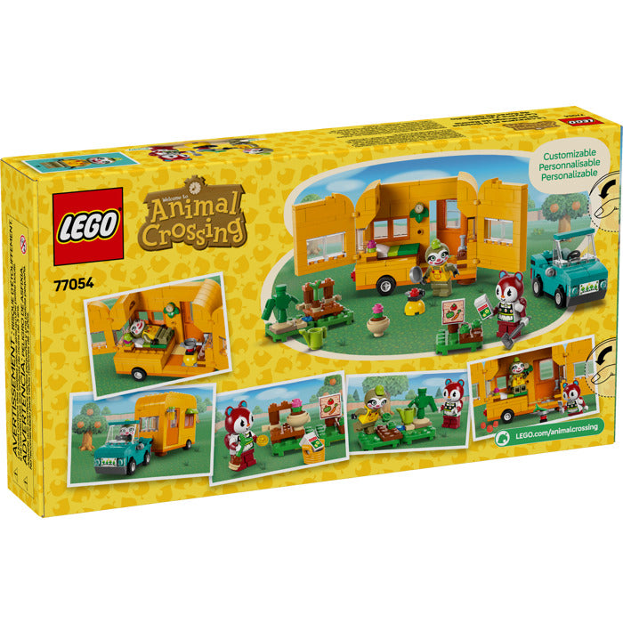 Lego Animal Crossing caravane de Racine et jardin 263 morceaux (7 ans et plus)