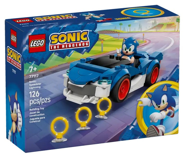 Lego Sonic le Speedster Lightning 126 morceaux (7 ans et plus)