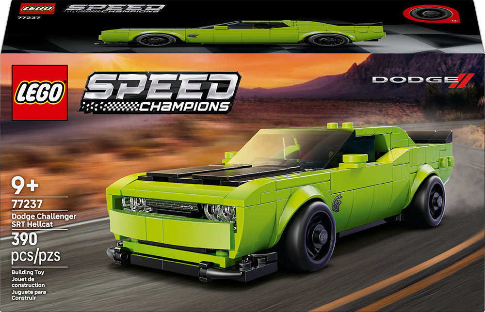 Lego Speed Champions voiture de course Dodge Chalenger 390 morceaux (9 ans et plus)