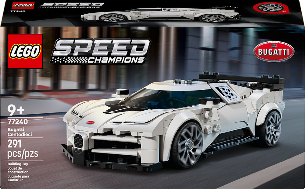Lego Speed Champions voiture de sport Bugatti Centodieci 291 morceaux (9 ans et plus)