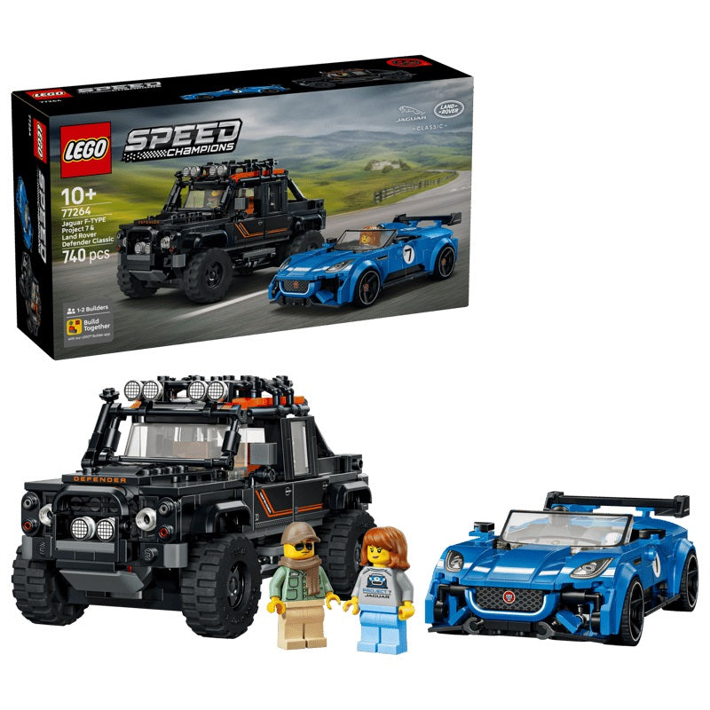 Lego Speed Champions Jaguar 740 morceaux (10 ans et plus)