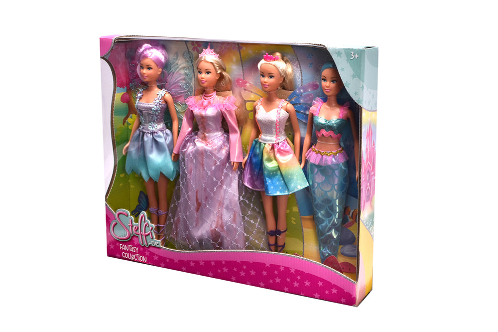Ensemble de 4 poupées Steffi Love fantaisie (3 ans et plus)