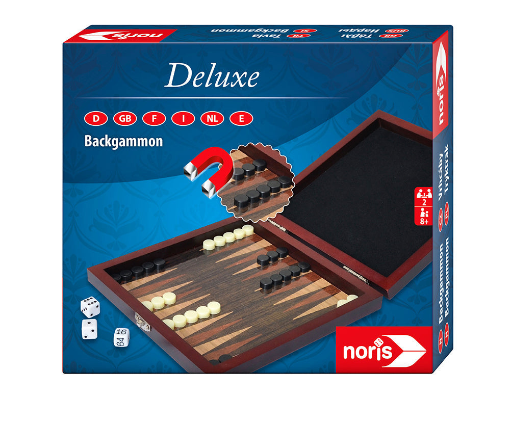 Jeu Backgammon magnétique pour les 8 ans et plus