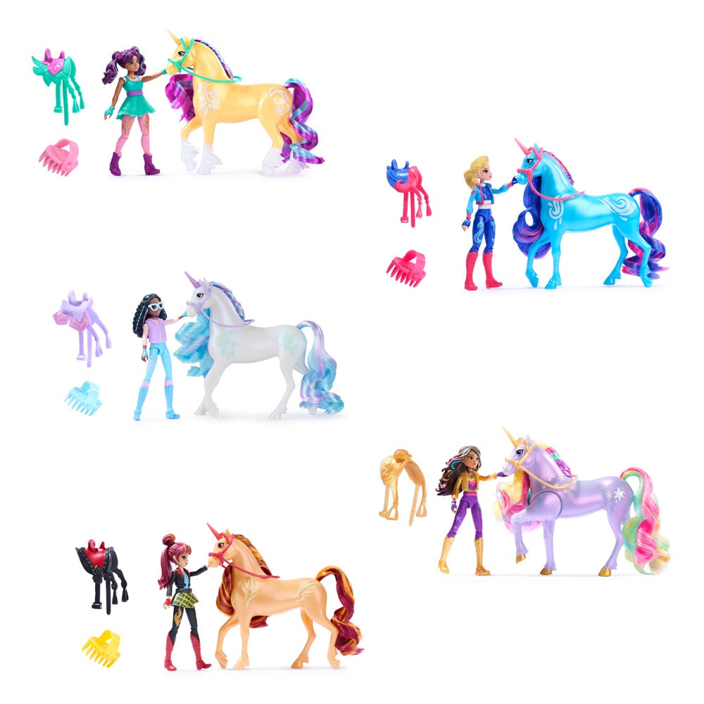 Poupée et licorne L'école des licornes (4 ans et plus)