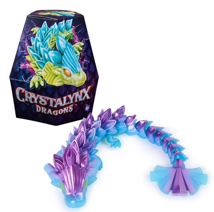 Figurine articulée dragon CrystaLynx 9 po
