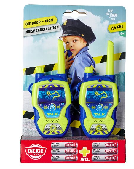 Walkie Talkie de policier Dickie (4 ans et plus)