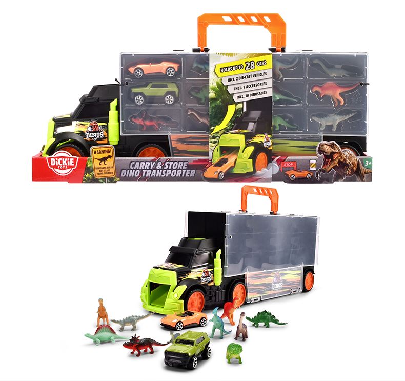 Camion transporteur de dinosaures Dickie (3 ans et plus)