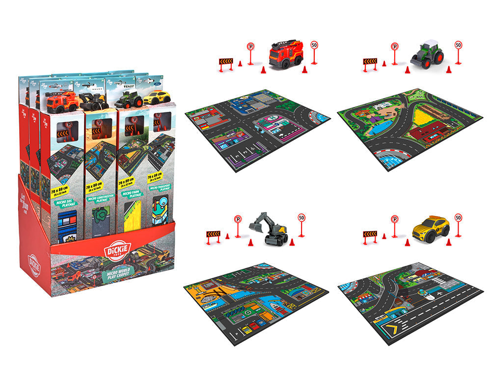 Tapis de jeu Micro World pour voiture (3 ans et plus)