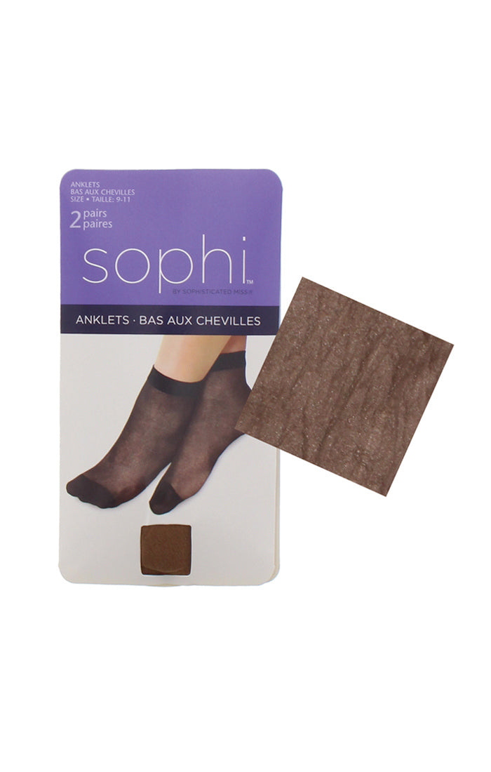 Bas aux chevilles en nylon Sophi