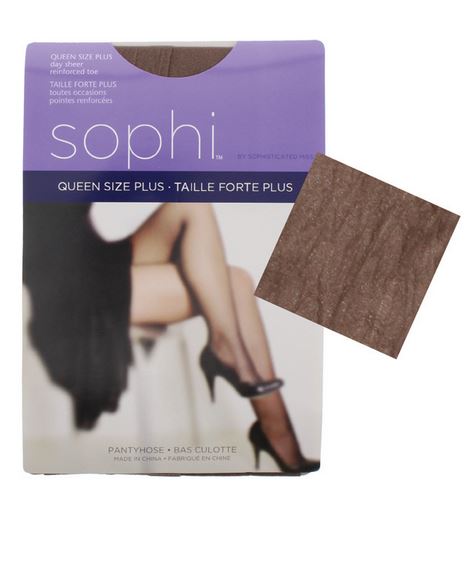 Bas culotte en nylon Queen-plus XX Sophi