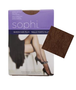 Bas culotte en nylon Queen-plus XXX Sophi