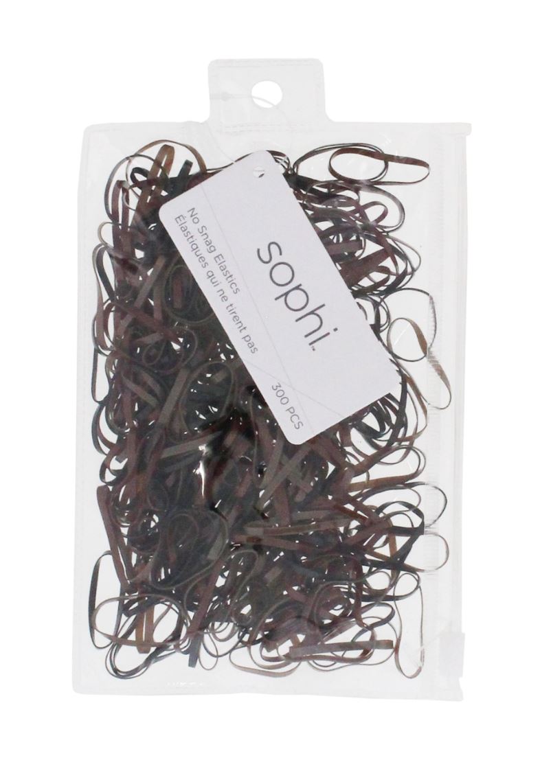 Élastique à cheveux Sophi sans douleur couleur naturelle (paquet de 300)