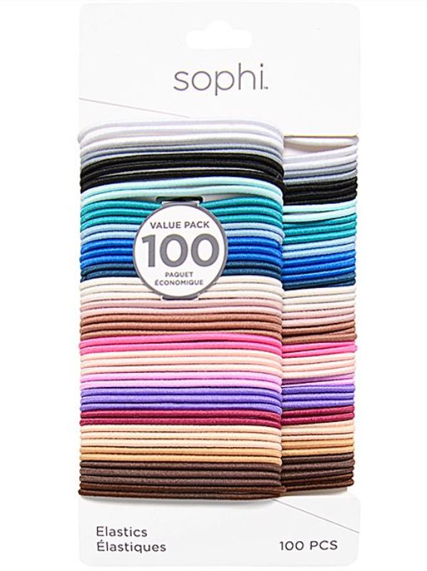 Élastique à cheveux (paquet de 100)