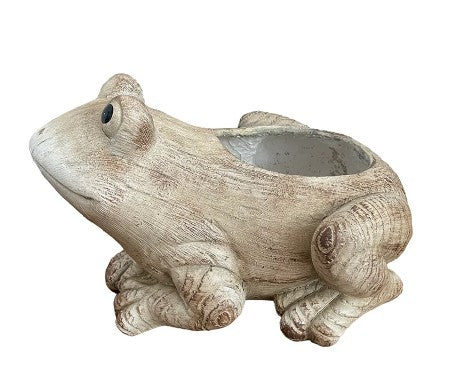 Cache-pot 12 po x 10 po x 8 po grenouille