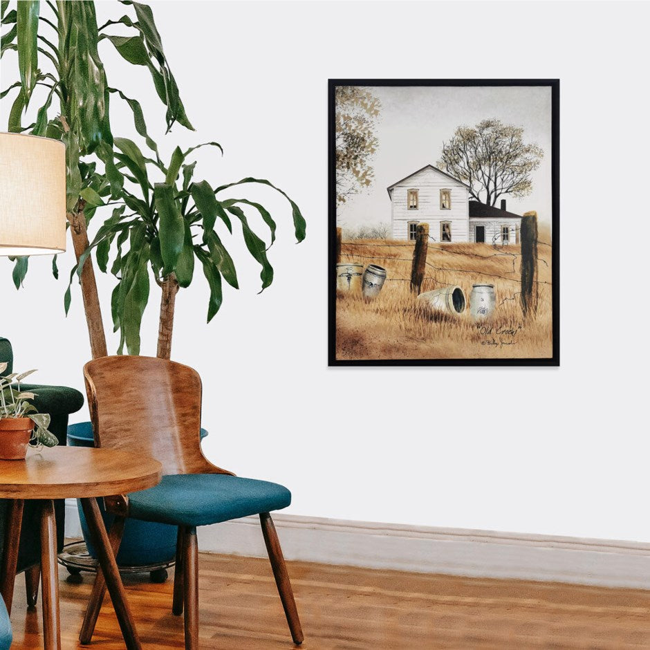 Tableau 16 po x 20 po maison de campagne tranquille