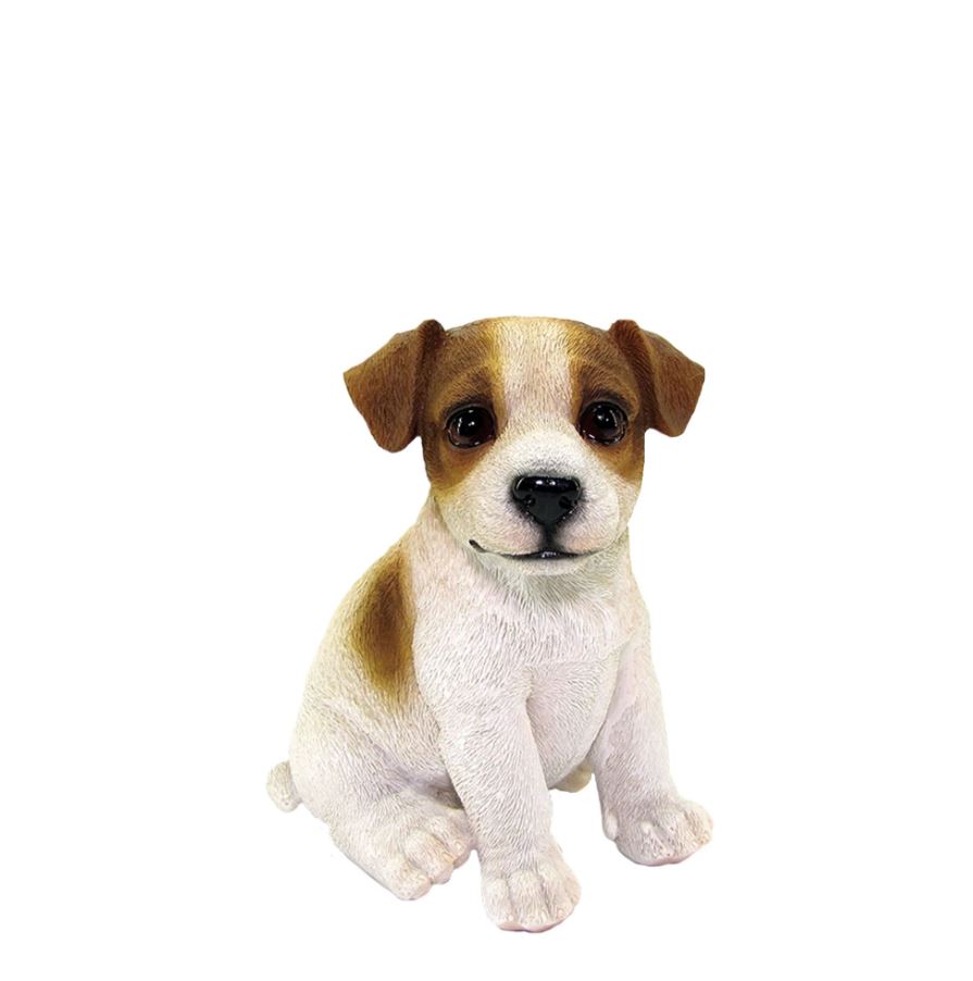 Chien jack Russel terrier décoratif 5,5 po x 4 po x 6 po