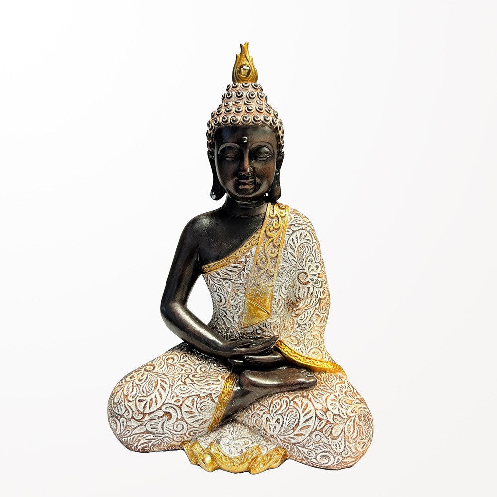 Bouddha assis 7 po x 11,25 po