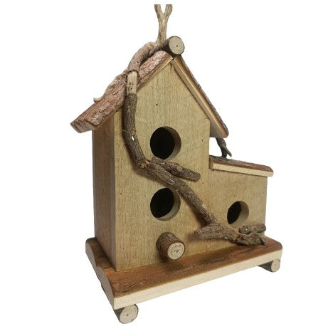 Mangeoire à oiseaux en bois 8 po x 4 po x 8 po