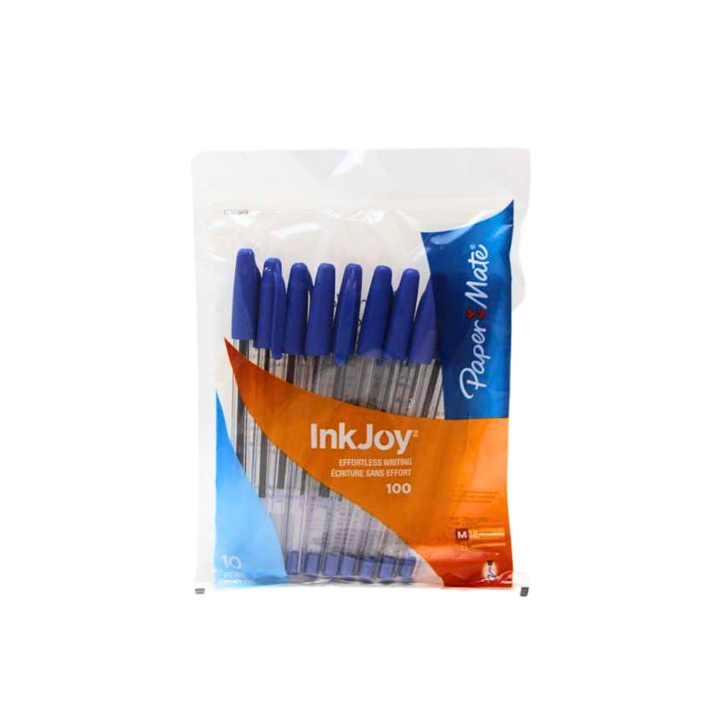 Stylo Papermate bleu (paquet de 10)