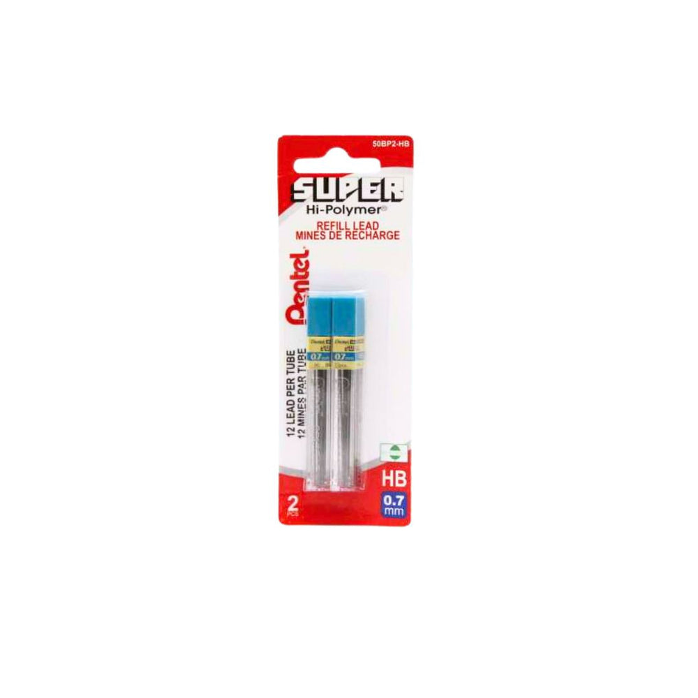 Mine 0,7 mm HB Pentel (2 boîtes de 12)