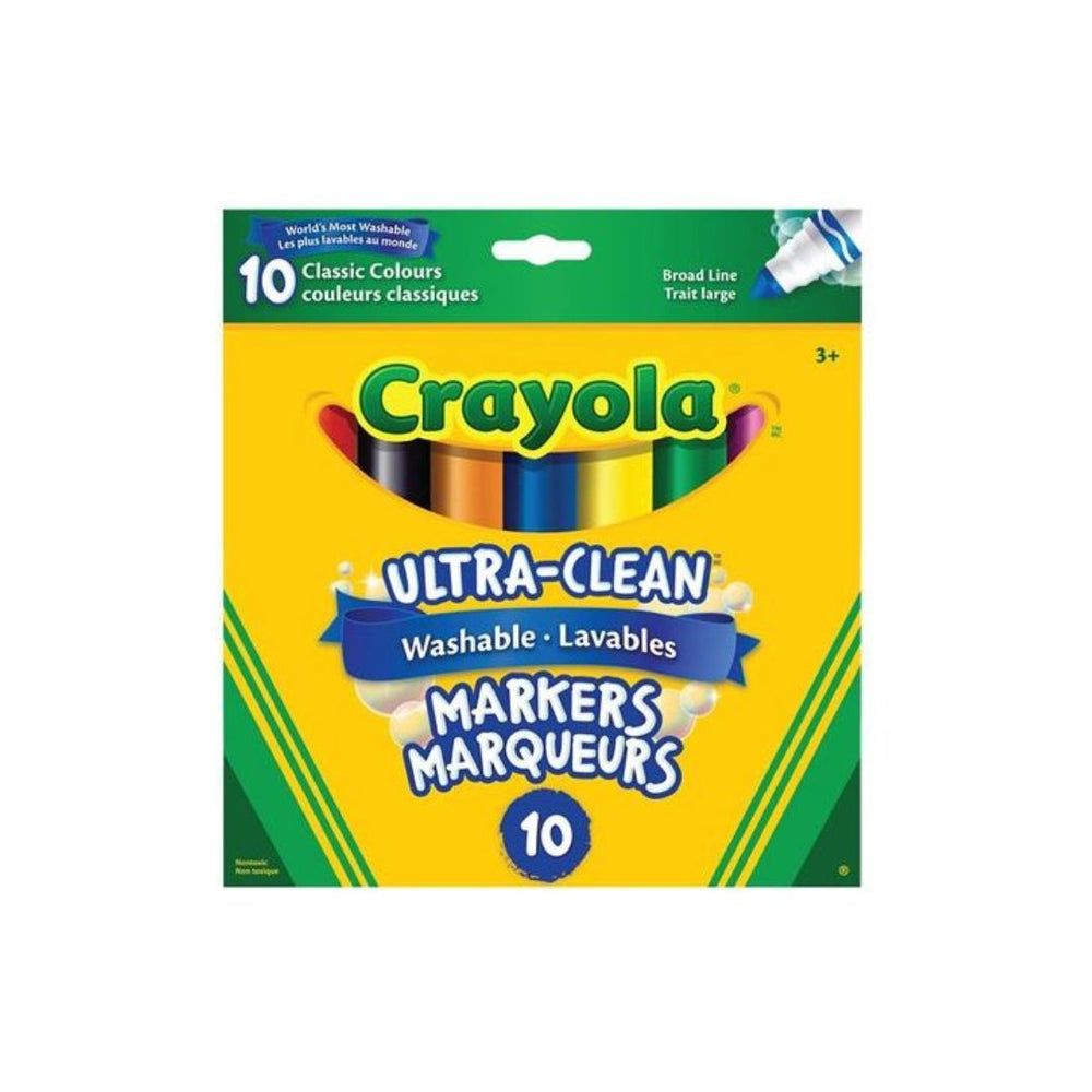 Crayon marqueur lavable original Crayola (boîte de 10)