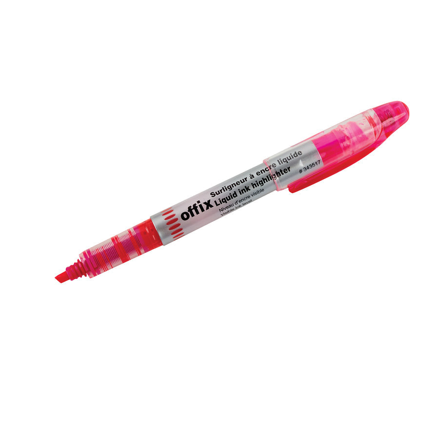 Surligneur Offix rose