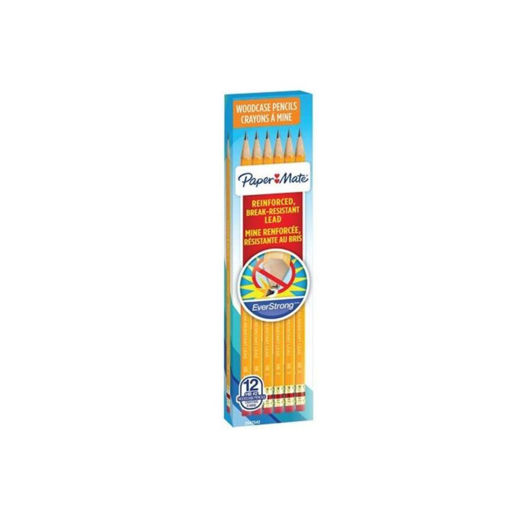 Crayon de plomb HB Papermate (boîte de 12)
