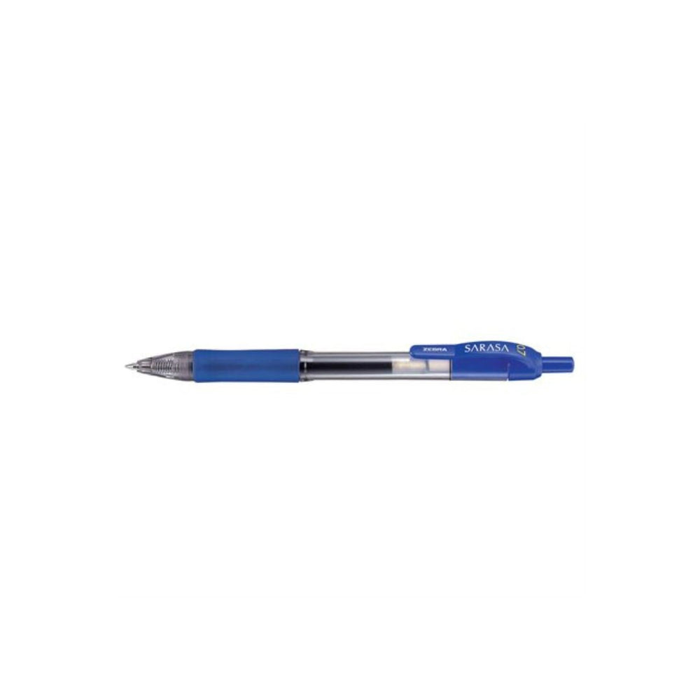 Stylo gel rétractable pointe moyenne Zebra Sarasa