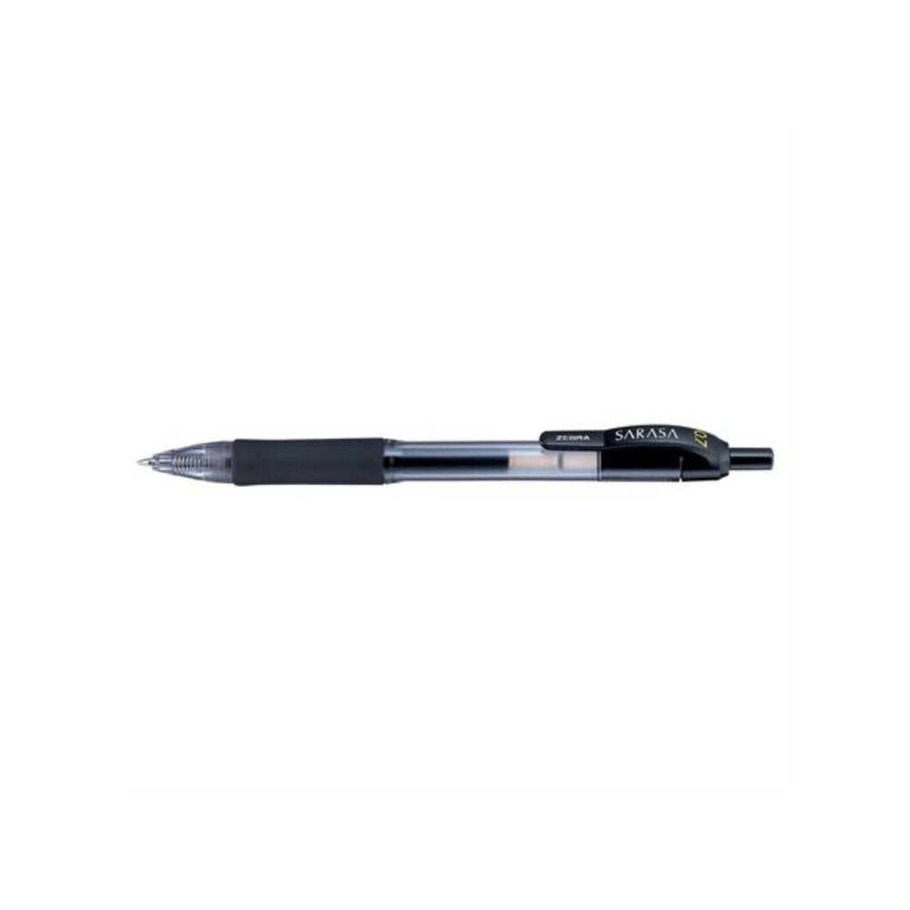 Stylo gel rétractable pointe moyenne Zebra Sarasa