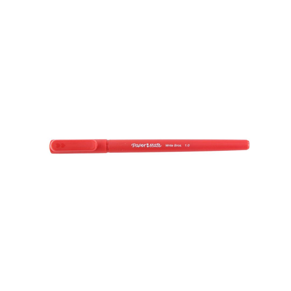 Stylo pointe moyenne Papermate rouge