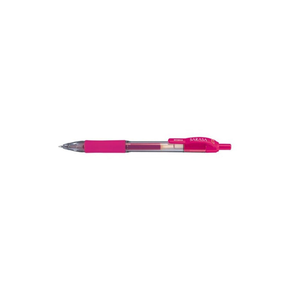 Stylo gel rétractable pointe moyenne Zebra Sarasa