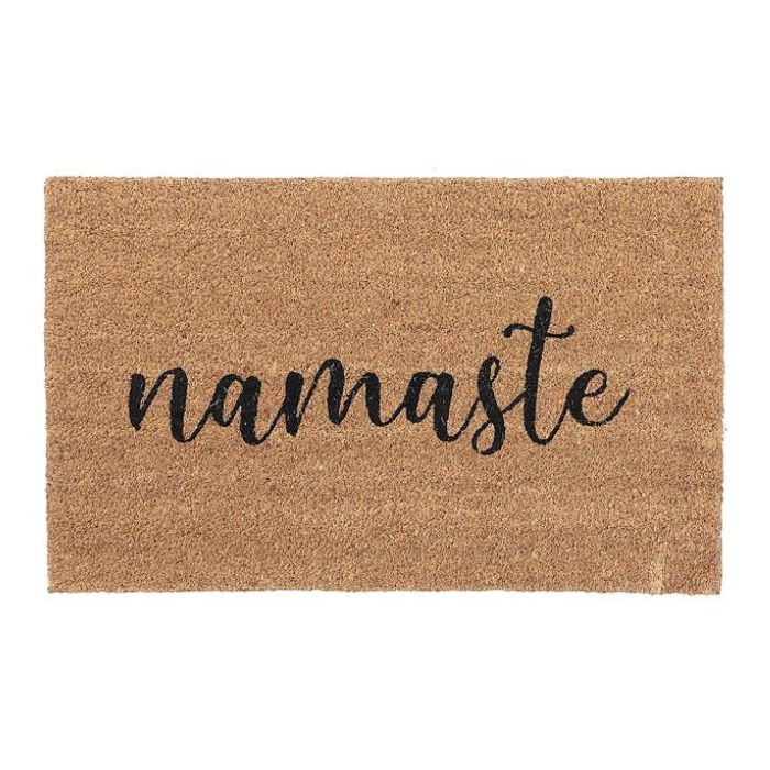 Tapis d'entrée en coco 18 po x 30 po Namaste