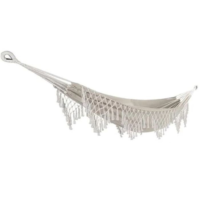 Hamac en tissu 30 po x 106 po beige